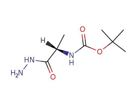 tert-butyl (1-hydrazinyl-1-oxopropan-2-yl)carbaMate