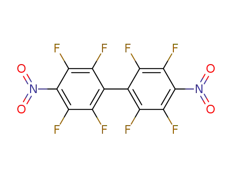 Molecular Structure of 3905-96-2 (2,2',3,3',5,5',6,6'-octafluoro-4,4'-dinitro-1,1'-biphenyl)