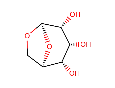 Molecular Structure of 14059-68-8 (1,6-anhydro-β-D-glucopyranoside)