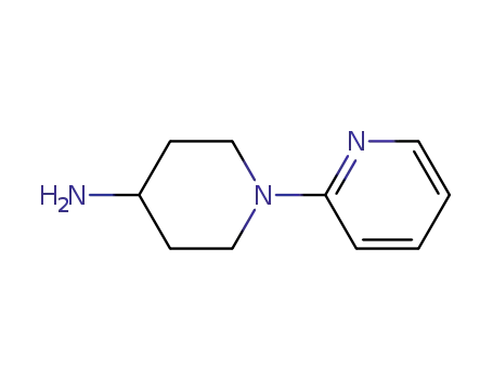 Molecular Structure of 144465-94-1 (1-(2-Pyridinyl)-4-piperidinamine)