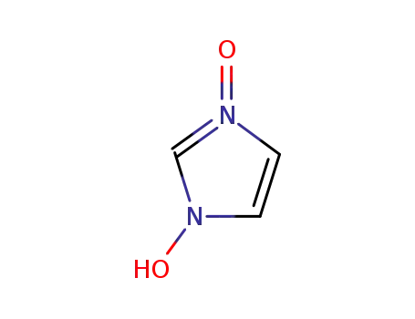 Molecular Structure of 35321-46-1 (1H-imidazol-1-ol 3-oxide)