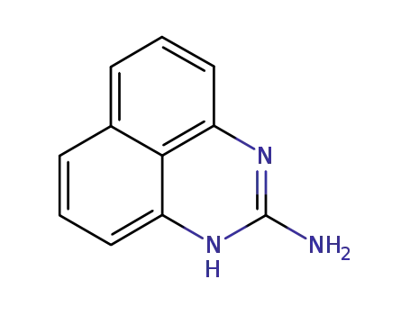 Molecular Structure of 28832-64-6 (1H-Perimidin-2-amine)