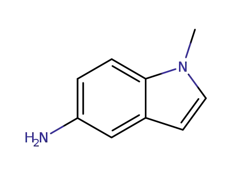 Molecular Structure of 102308-97-4 (5-AMINO-1-N-METHYLINDOLE)