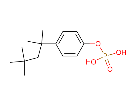 Molecular Structure of 1986-91-0 (Phenol, 4-(1,1,3,3-tetramethylbutyl)-, dihydrogen phosphate)