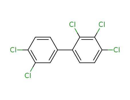 Molecular Structure of 32598-14-4 (2,3,3',4,4'-Pentachlorobiphenyl)