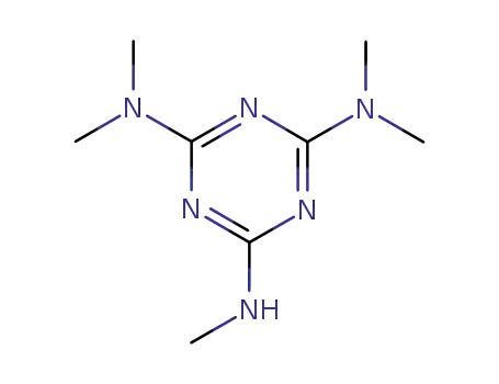 Molecular Structure of 16268-62-5 (pentamethylmelamine)
