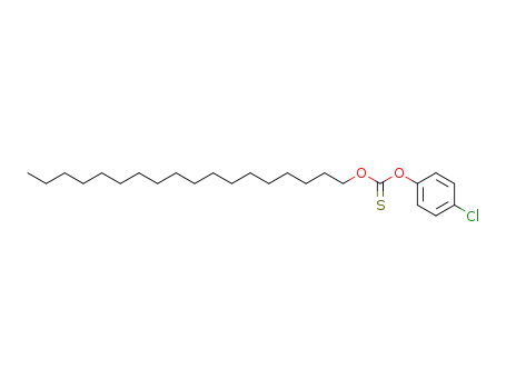 Molecular Structure of 62008-64-4 (thiocarbonic acid <i>O</i>-(4-chloro-phenyl) ester <i>O</i>-octadecyl ester)