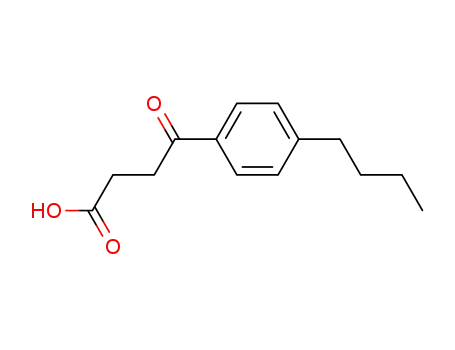 Molecular Structure of 72271-71-7 (4-(4-N-BUTYLPHENYL)-4-OXOBUTYRIC ACID)