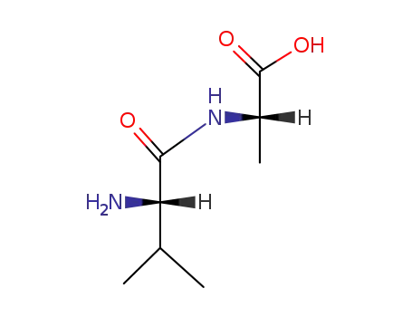 Molecular Structure of 1115-74-8 (valylalanine)
