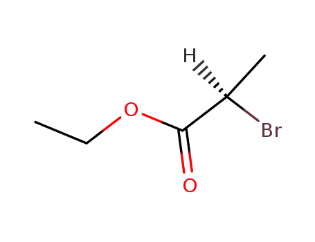 Molecular Structure of 51063-99-1 (ETHYL(R)(+)-2-BROMO-PROPANOATE)