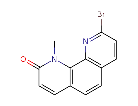 1,10-Phenanthrolin-2(1H)-one, 9-bromo-1-methyl-