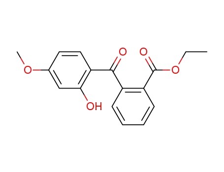 2-(2-hydroxy-4-methoxy-benzoyl)-benzoic acid ethyl ester