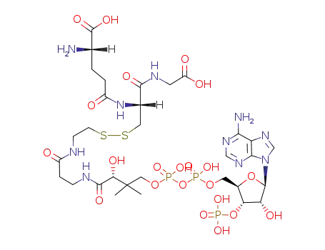 Molecular Structure of 6477-52-7 (coenzyme A-glutathione mixed disulfide)