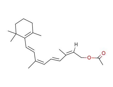 Molecular Structure of 29444-27-7 (9cis,13cis-retinyl acetate)