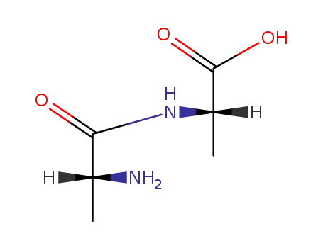 Molecular Structure of 1115-78-2 (H-D-ALA-ALA-OH)