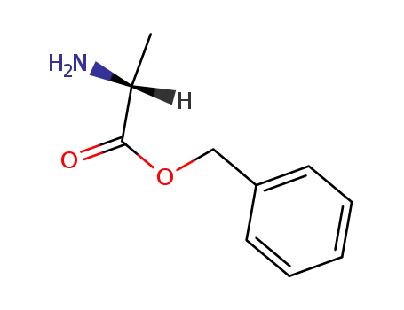 Molecular Structure of 17831-02-6 (D-Alanine, phenylmethyl ester)