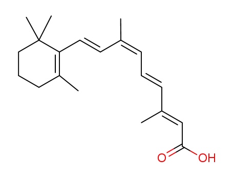 Molecular Structure of 5300-03-8 (9-CIS-RETINOIC ACID)