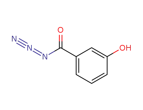 Molecular Structure of 89975-51-9 (3-hydroxy-benzoyl azide)