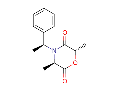 Molecular Structure of 174591-36-7 ((3R,6S,1'S)-3,6-dimethyl-4-N-(1'-phenethyl)-1,4-morpholin-2,5-dione)