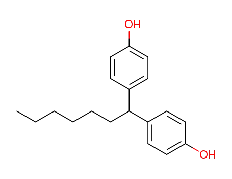 Molecular Structure of 3373-03-3 (4,4'-heptylidenebisphenol)