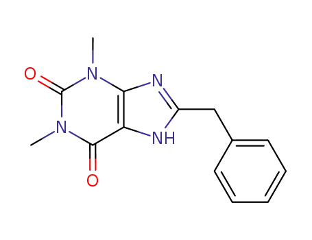 Molecular Structure of 2879-15-4 (8-BENZYLTHEOPHYLLINE)