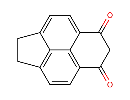 Molecular Structure of 76662-39-0 (1,2-dihydro-cyclopenta[<i>cd</i>]phenalene-5,7-dione)