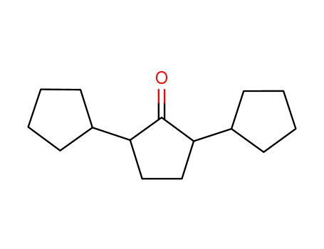 Molecular Structure of 77189-09-4 (2,5-Dicyclopentyl cyclopentanone)
