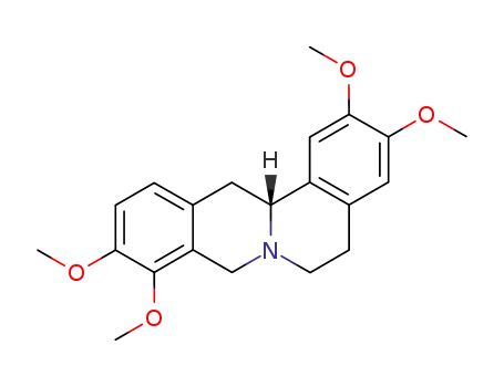 Molecular Structure of 3520-14-7 (D-Tetrahydropalmatine)
