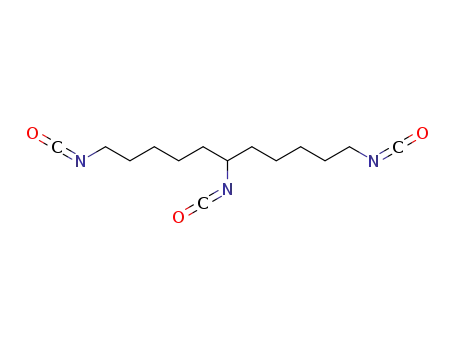 Molecular Structure of 70198-24-2 (undecane-1,6,11-triyl triisocyanate)