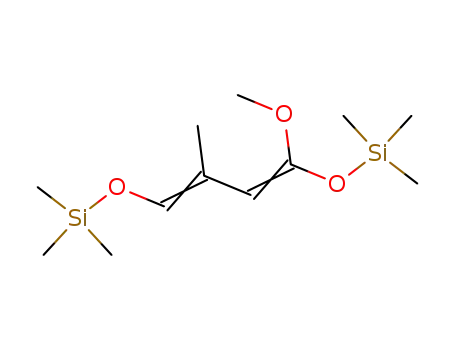 Molecular Structure of 99097-63-9 ((1E,3Z)-1-Methoxy-3-methyl-1,4-bis-trimethylsilanyloxy-buta-1,3-diene)
