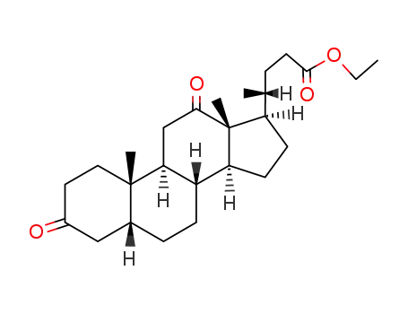 3,12-dioxo-5β-cholanoic acid-(24)-ethyl ester
