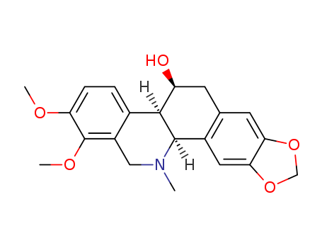 [1,3]Benzodioxolo[5,6-c]phenanthridin-5-ol,4b,5,6,11b,12,13-hexahydro-1,2-dimethoxy-12-methyl-, (4bR,5S,11bS)-