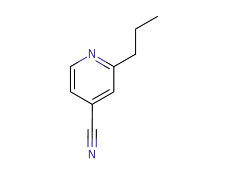 Molecular Structure of 33744-19-3 (2-propylisonicotinonitrile)