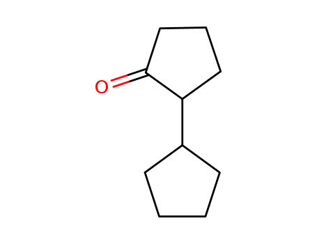 Molecular Structure of 4884-24-6 (2-CYCLOPENTYLCYCLOPENTANONE)
