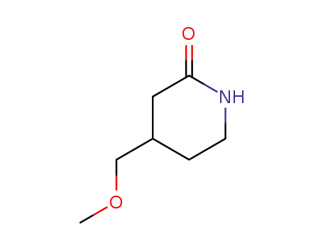 Molecular Structure of 858263-30-6 (4-methoxymethyl-piperidin-2-one)