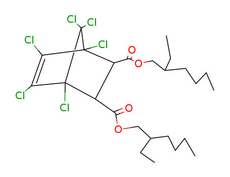 bis(2-ethylhexyl)1,2,3,4,7,7-hexachlorobicyclo[2.2.1]hept-2-ene-5,6-dicarboxylate