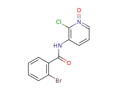 Molecular Structure of 84446-15-1 (Benzamide, 2-bromo-N-(2-chloro-1-oxido-3-pyridinyl)-)