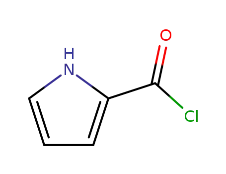 Molecular Structure of 5427-82-7 (1H-pyrrole-2-carbonyl chloride)