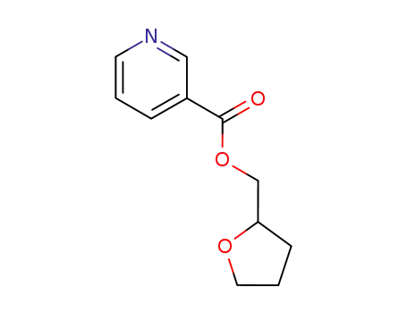 Molecular Structure of 70-19-9 (TETRAHYDROFURFURYL NICOTINATE)