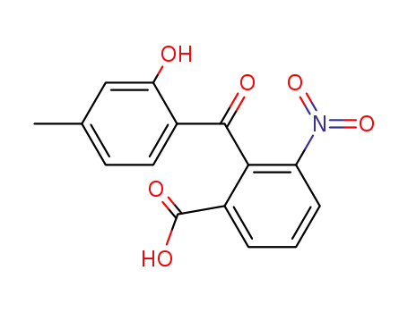 2-(2-hydroxy-4-methyl-benzoyl)-3-nitro-benzoic acid