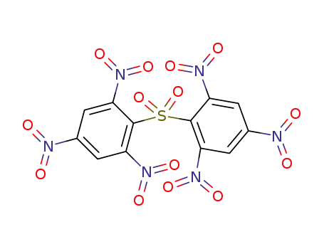 Molecular Structure of 10580-80-0 (bis(2,4,6-trinitrophenyl) sulphone)