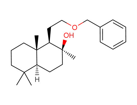(1R,2S,4aS,8aS)-1-(2-Benzyloxy-ethyl)-2,5,5,8a-tetramethyl-decahydro-naphthalen-2-ol