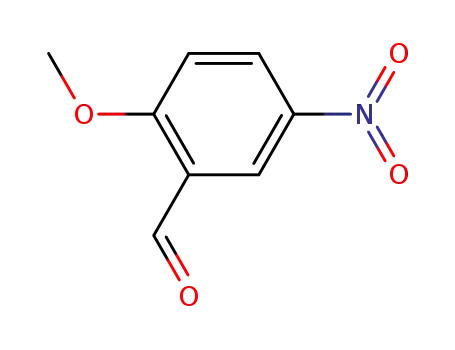 Molecular Structure of 25016-02-8 (2-METHOXY-5-NITROBENZALDEHYDE)