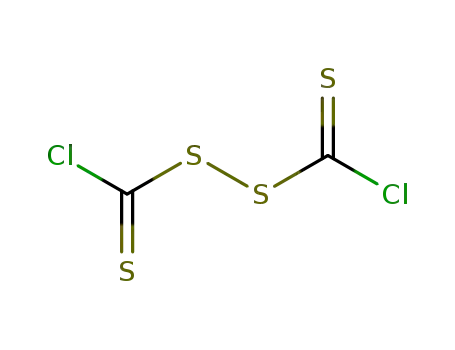 Molecular Structure of 88245-23-2 (bis(chlorothiocarbonyl)disulfide)