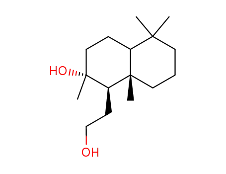 Molecular Structure of 320756-17-0 (biscyclohomofarnesane-8α,12-diol)