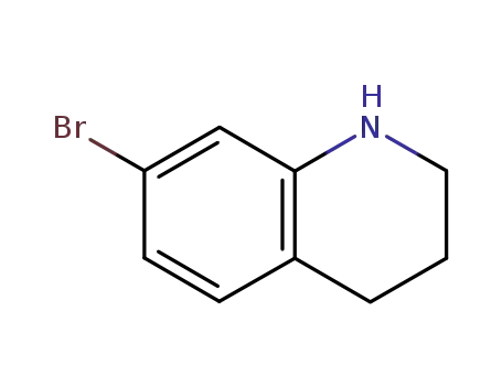 Molecular Structure of 114744-51-3 (7-BROMO-1,2,3,4-TETRAHYDRO-QUINOLINE HYDROCHLORIDE)