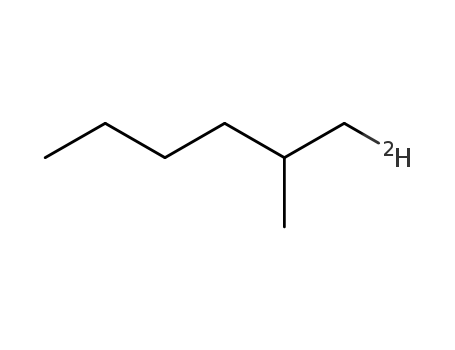Molecular Structure of 75854-77-2 (1-deuterio-2-methylhexane)