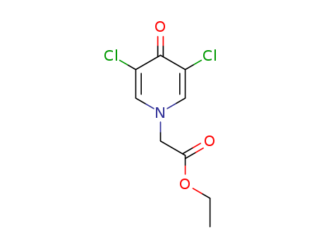 3,5-dichloro-4-oxopyridine acetic acid ethyl ester