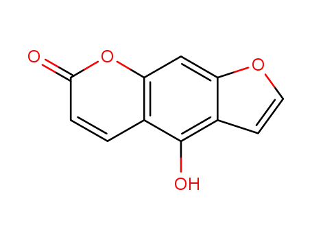 Molecular Structure of 486-60-2 (BERGAPTOL)