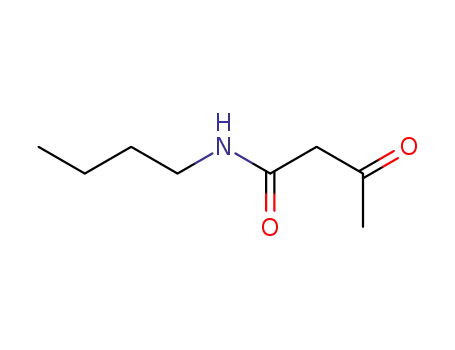 Molecular Structure of 1001-24-7 (Butanamide, N-butyl-3-oxo-)